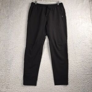 UNRL Performance Pants Mens M (32x28) Black Drawstring Stretch Jogger Sweatpants